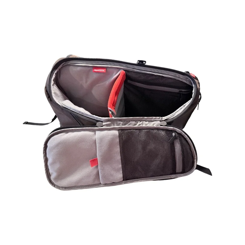 Manfrotto‎ Camera Backpack Brown Black  Travel Photography Gear Bag